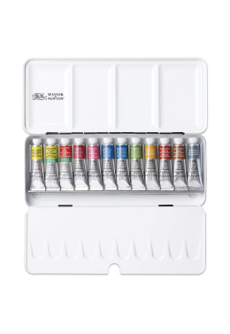 Estojo Aquarela Bisnaga C/12 0190552 Winsor & Newton